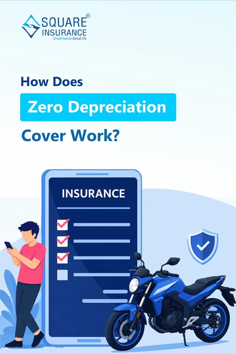 How Does Zero Depreciation Cover Work