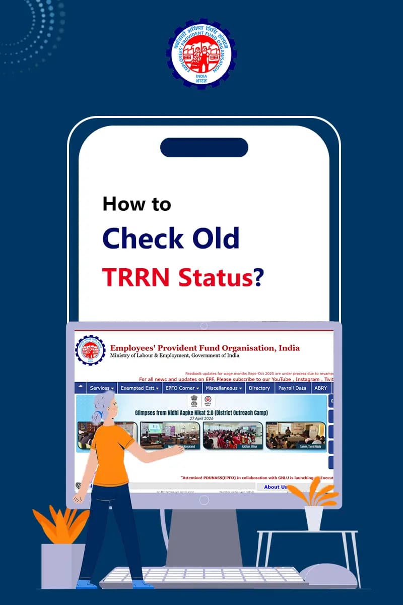 How to Check Old TRRN Status? How to Check Old TRRN Status?