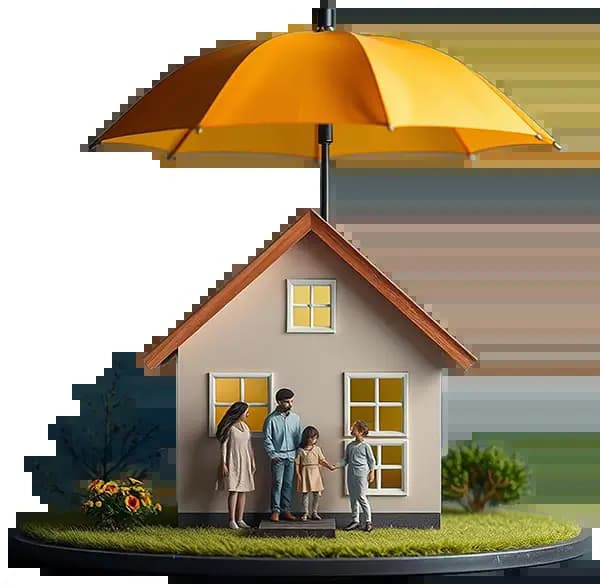 Let's get your Home Insured Starting @ just ₹9/month*
