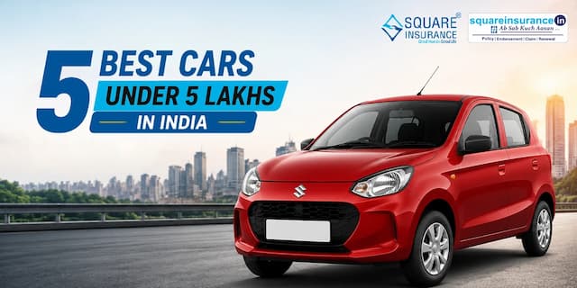 5 Best Cars Under 5 lakhs in India 5 Best Cars Under 5 lakhs in India