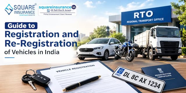 Guide to Registration and Re-Registration of Vehicles in India Guide to Registration and Re-Registration of Vehicles in India