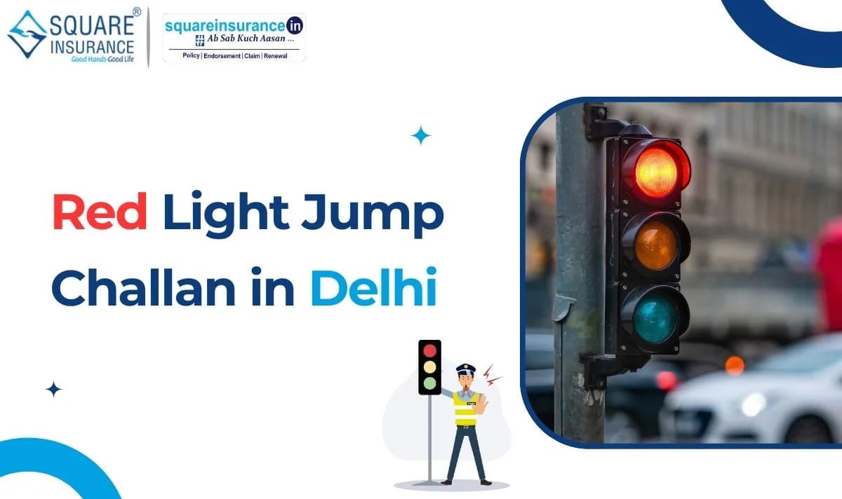 Red Light Jump Challan in Delhi Red Light Jump Challan in Delhi