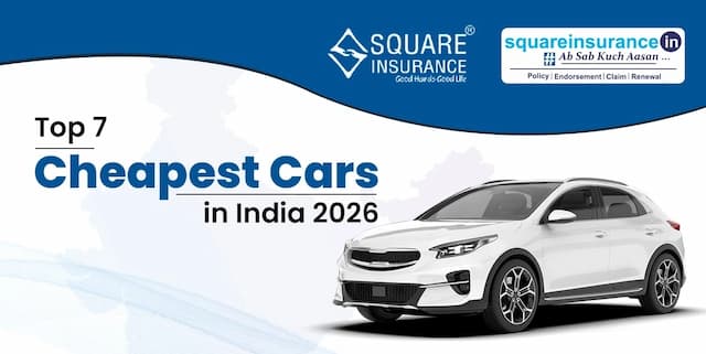 Top 7 Cheapest Cars in India 2026 Top 7 Cheapest Cars in India 2026