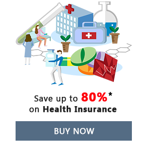 save up to 80%* on health insurance